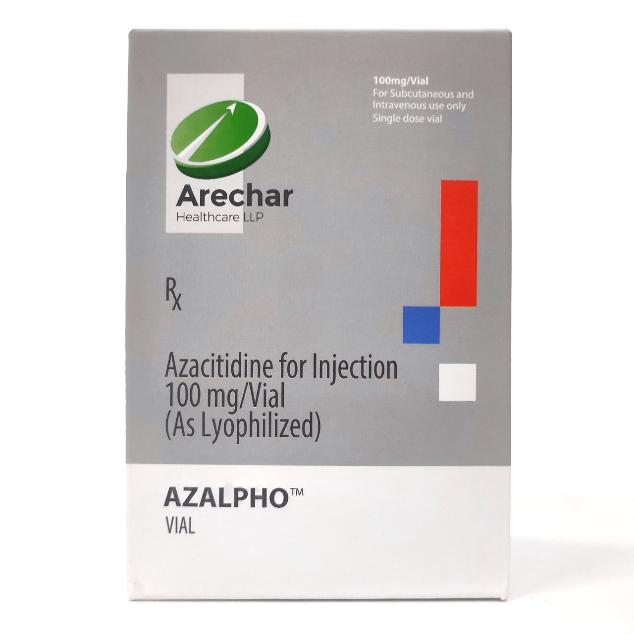 Azacitidine lyophilized 100mg